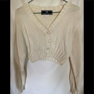 Maurice Crop sweater-Large
